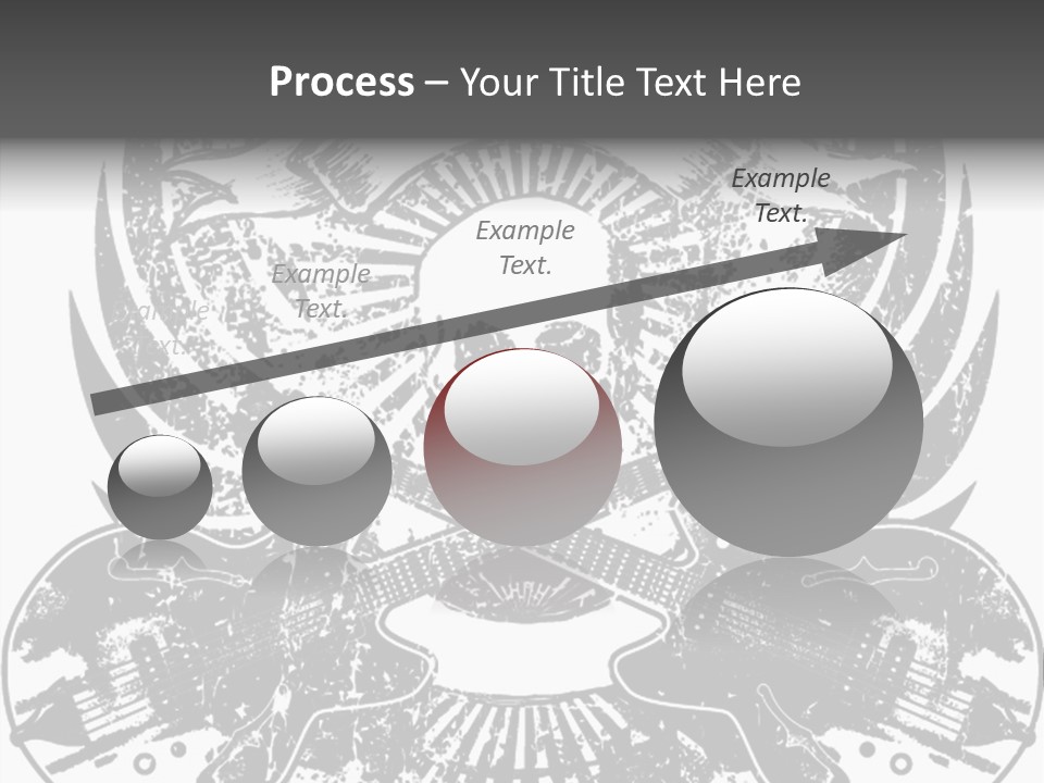 Rock Guitar Tattoo PowerPoint Template