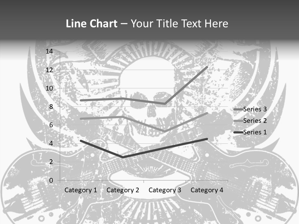 Rock Guitar Tattoo PowerPoint Template