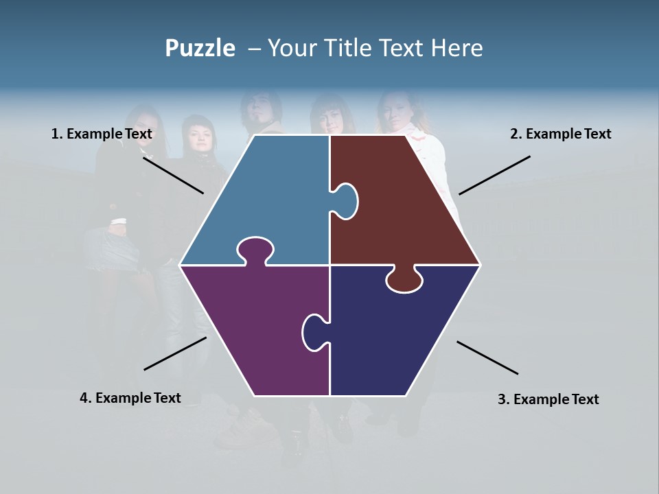 Many Beautiful Russia PowerPoint Template