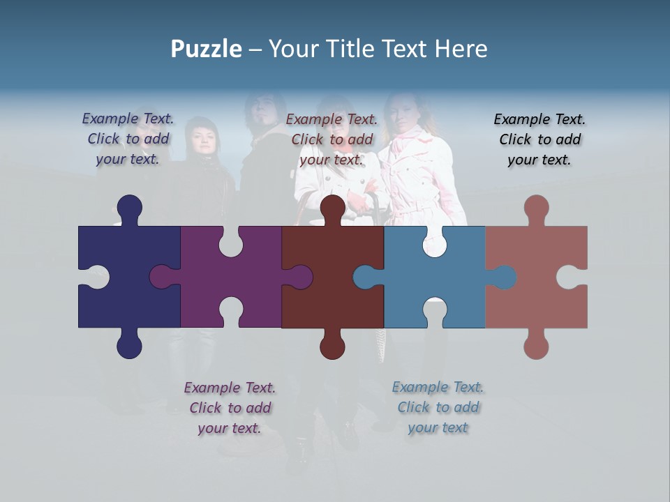 Many Beautiful Russia PowerPoint Template