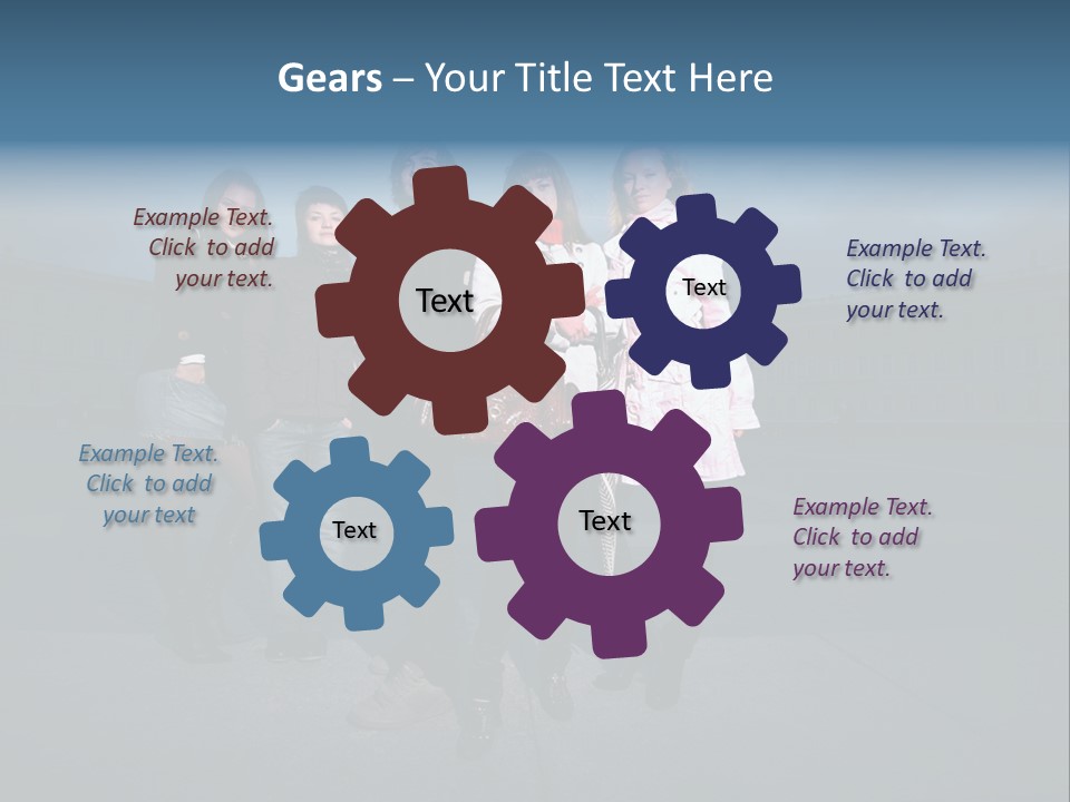 Many Beautiful Russia PowerPoint Template