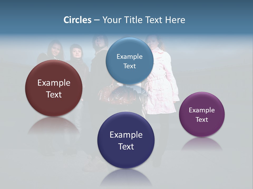 Many Beautiful Russia PowerPoint Template