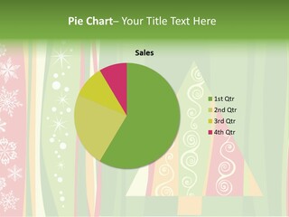 A Green And Red Abstract Powerpoint Presentation PowerPoint Template