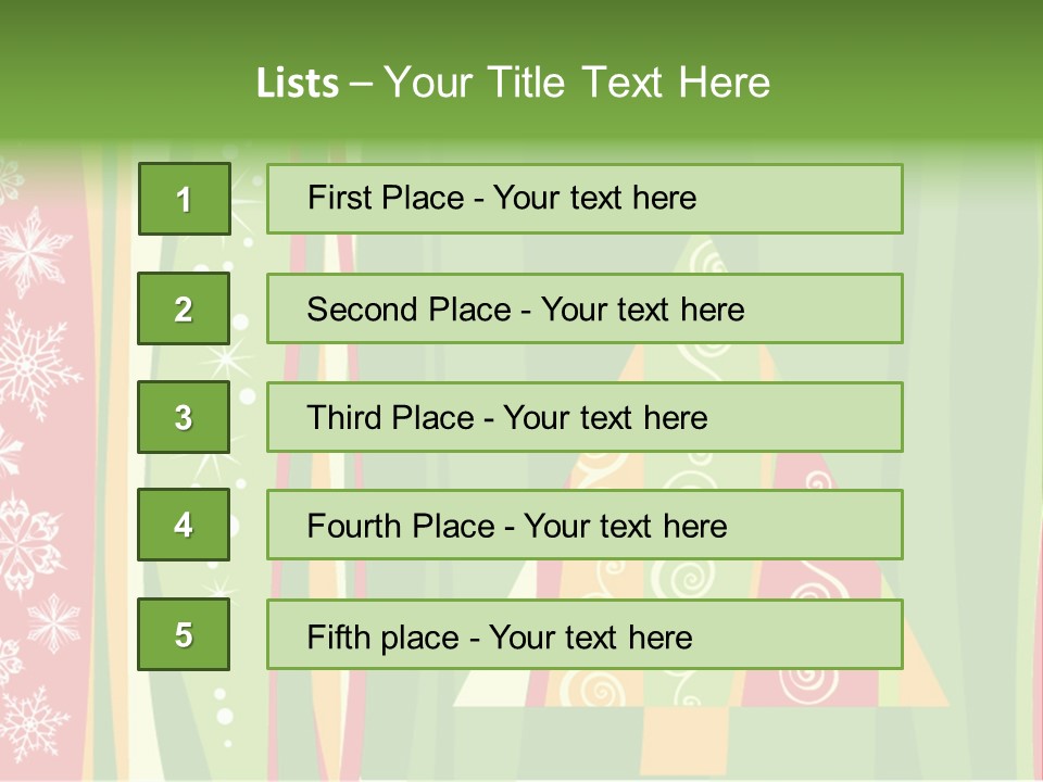 A Green And Red Abstract Powerpoint Presentation PowerPoint Template