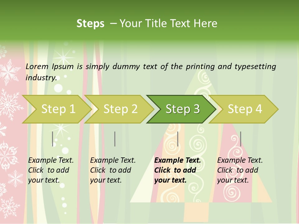 A Green And Red Abstract Powerpoint Presentation PowerPoint Template