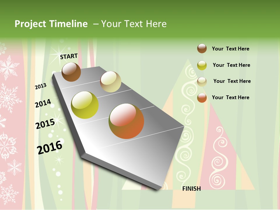 A Green And Red Abstract Powerpoint Presentation PowerPoint Template