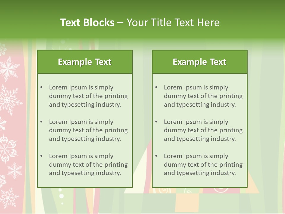 A Green And Red Abstract Powerpoint Presentation PowerPoint Template