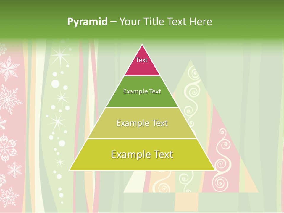 A Green And Red Abstract Powerpoint Presentation PowerPoint Template