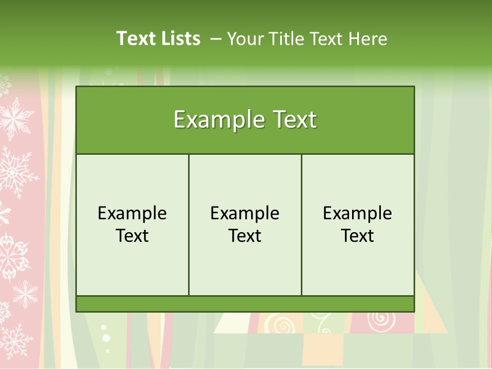 A Green And Red Abstract Powerpoint Presentation PowerPoint Template
