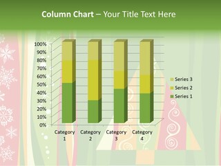 A Green And Red Abstract Powerpoint Presentation PowerPoint Template