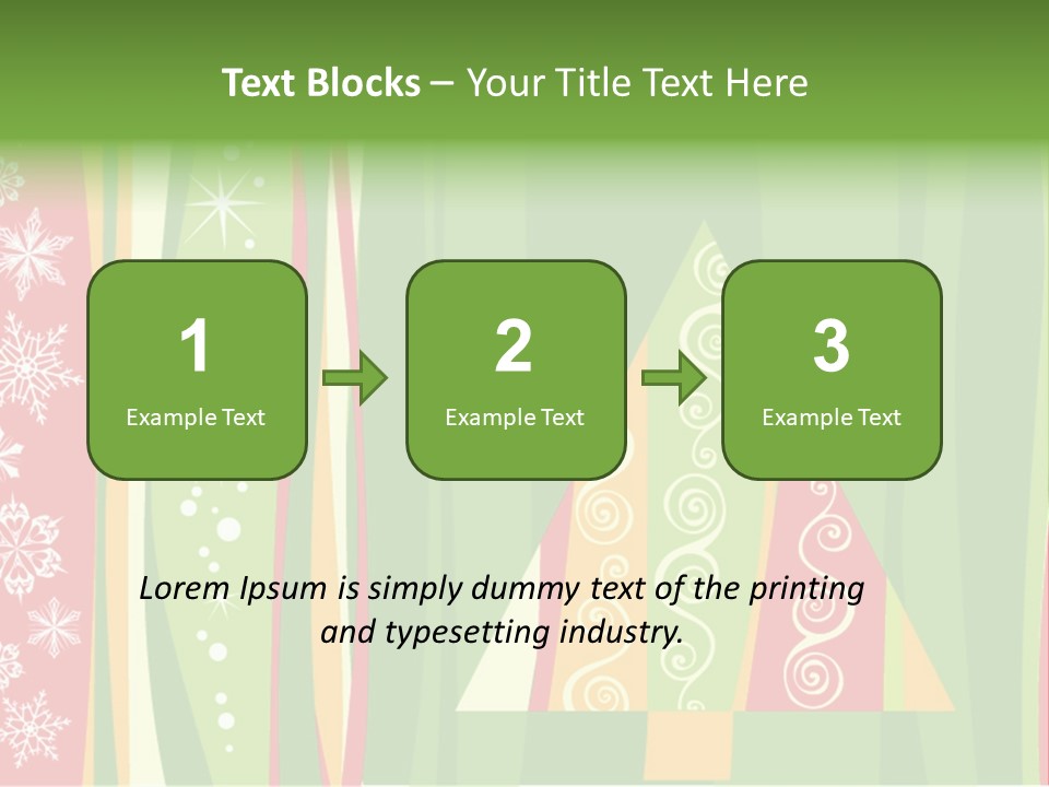 A Green And Red Abstract Powerpoint Presentation PowerPoint Template