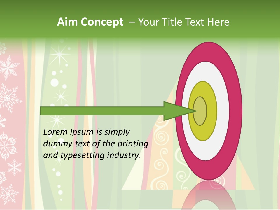 A Green And Red Abstract Powerpoint Presentation PowerPoint Template