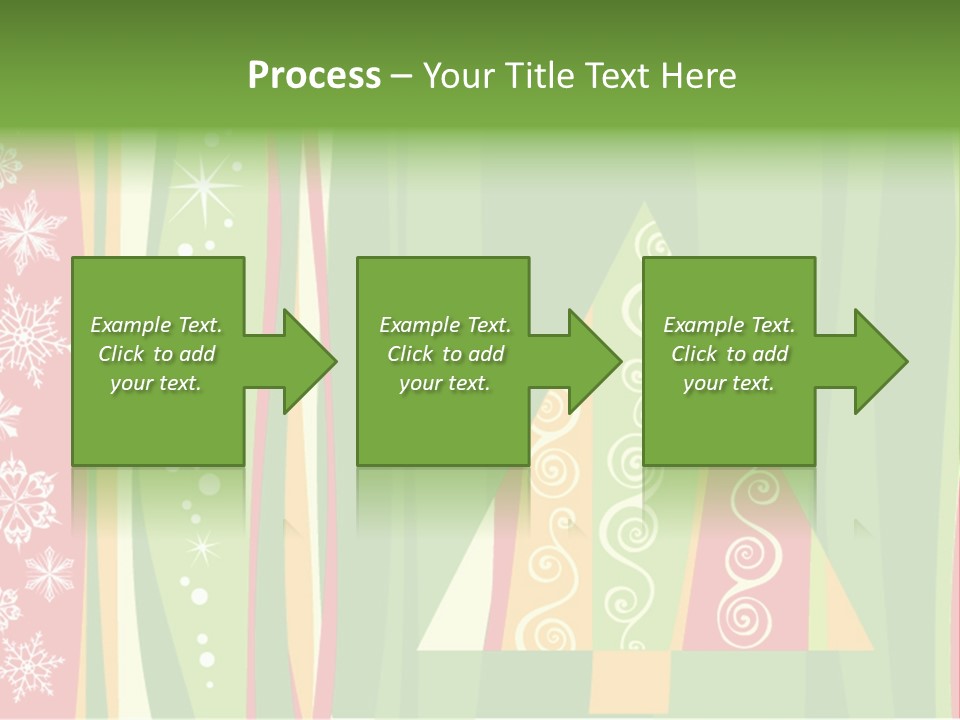 A Green And Red Abstract Powerpoint Presentation PowerPoint Template