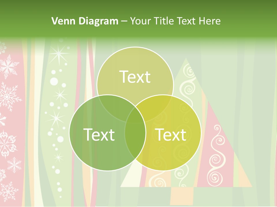 A Green And Red Abstract Powerpoint Presentation PowerPoint Template