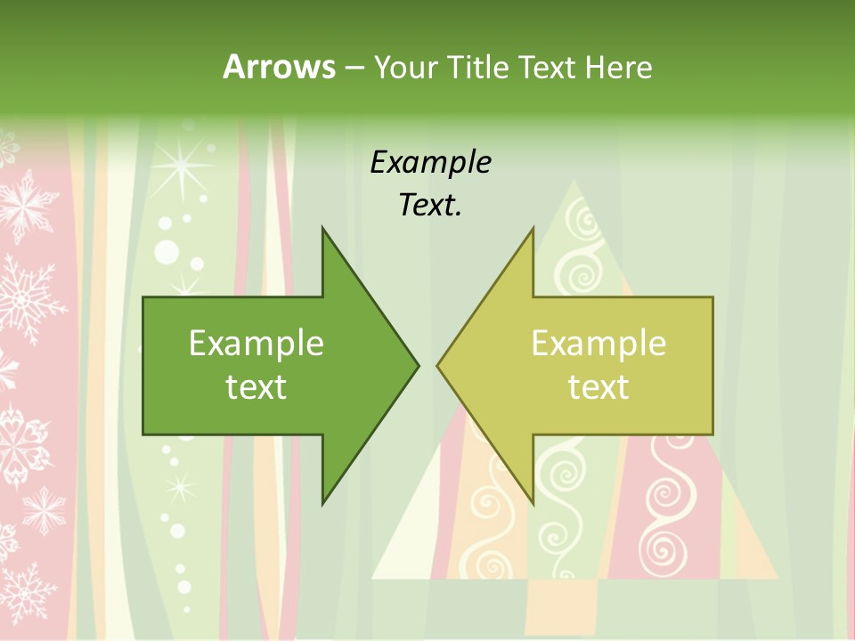A Green And Red Abstract Powerpoint Presentation PowerPoint Template