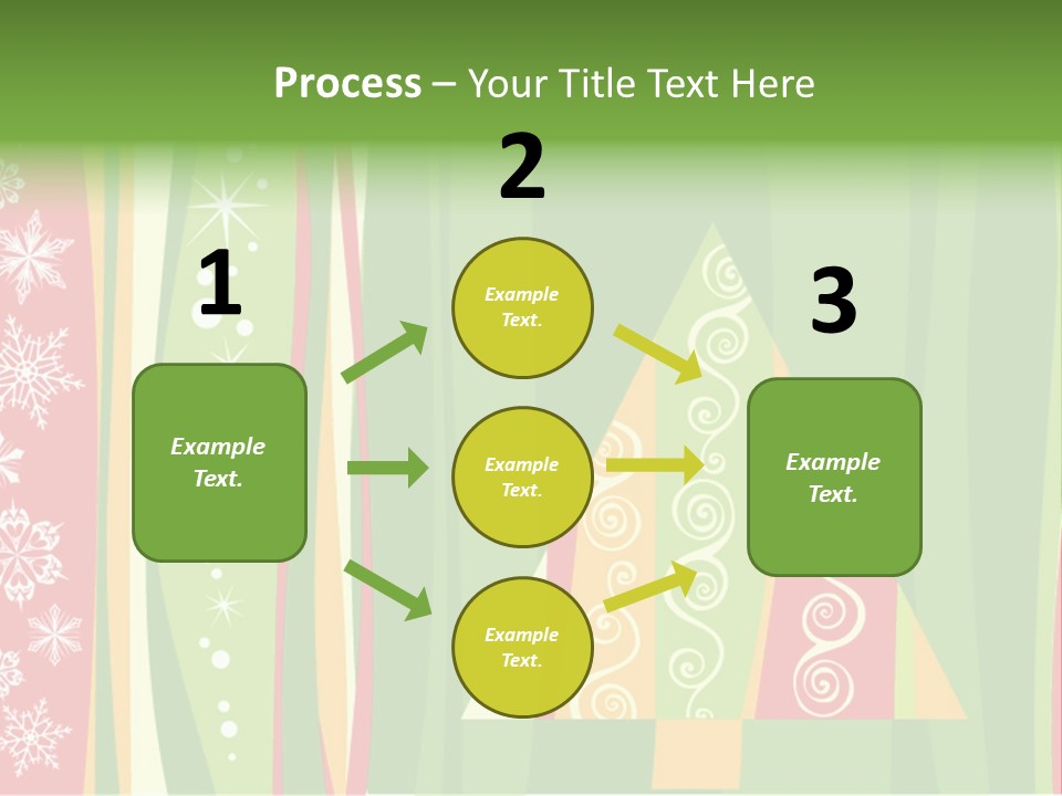 A Green And Red Abstract Powerpoint Presentation PowerPoint Template