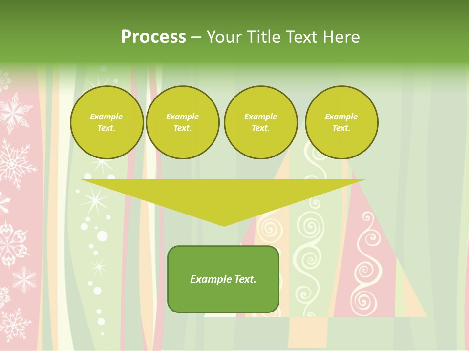 A Green And Red Abstract Powerpoint Presentation PowerPoint Template