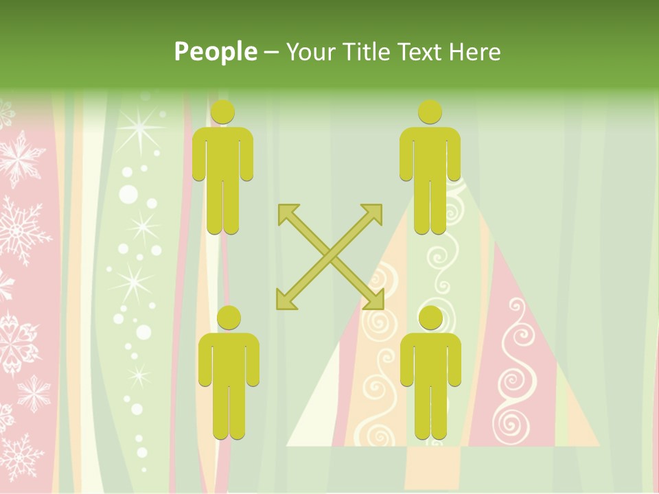 A Green And Red Abstract Powerpoint Presentation PowerPoint Template