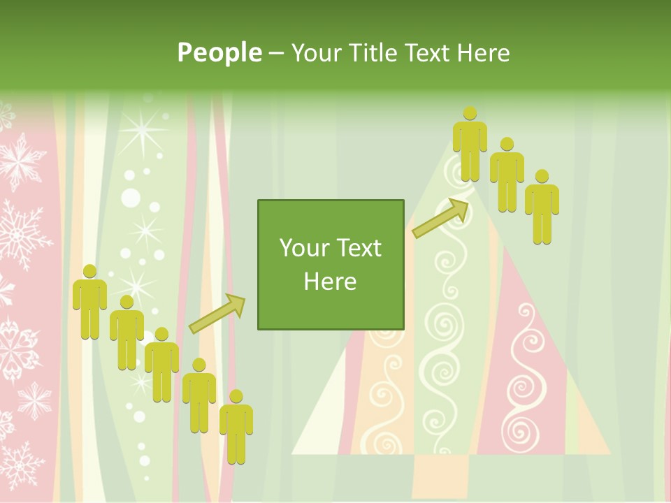 A Green And Red Abstract Powerpoint Presentation PowerPoint Template