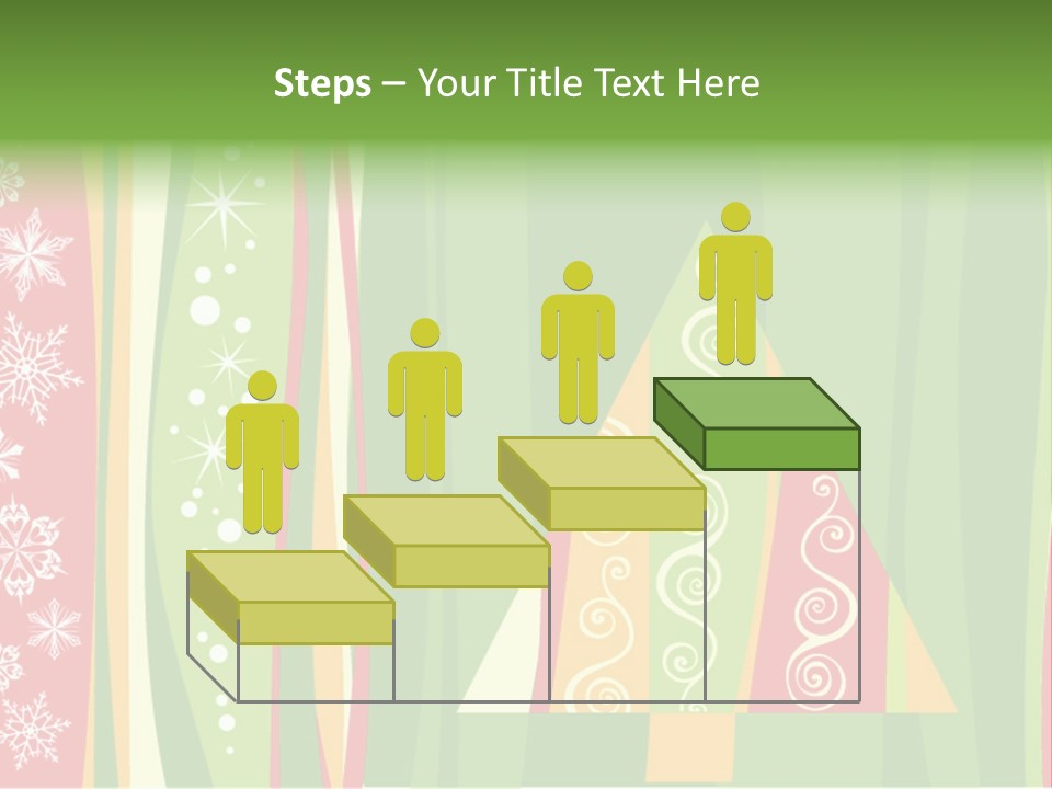 A Green And Red Abstract Powerpoint Presentation PowerPoint Template