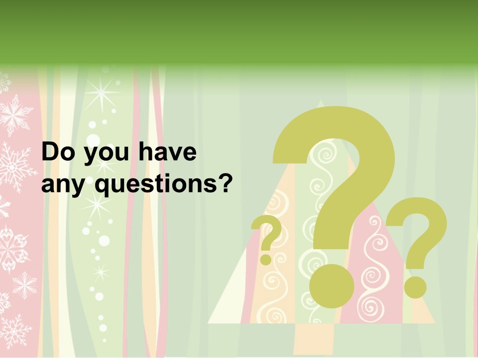 A Green And Red Abstract Powerpoint Presentation PowerPoint Template