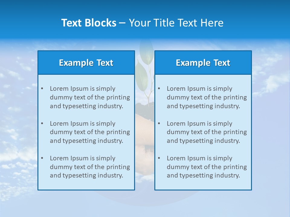 Team Blank Sign PowerPoint Template