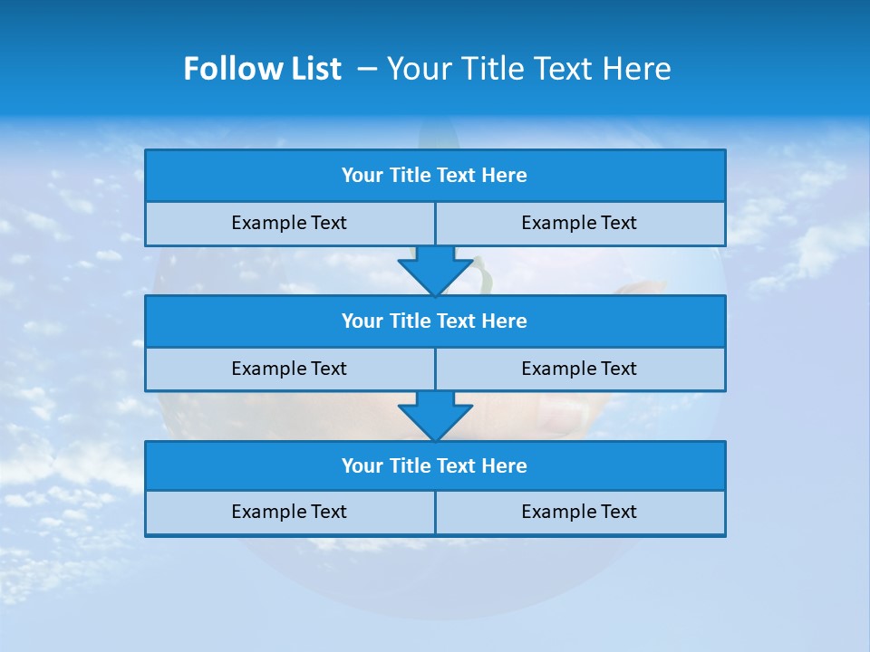 Team Blank Sign PowerPoint Template