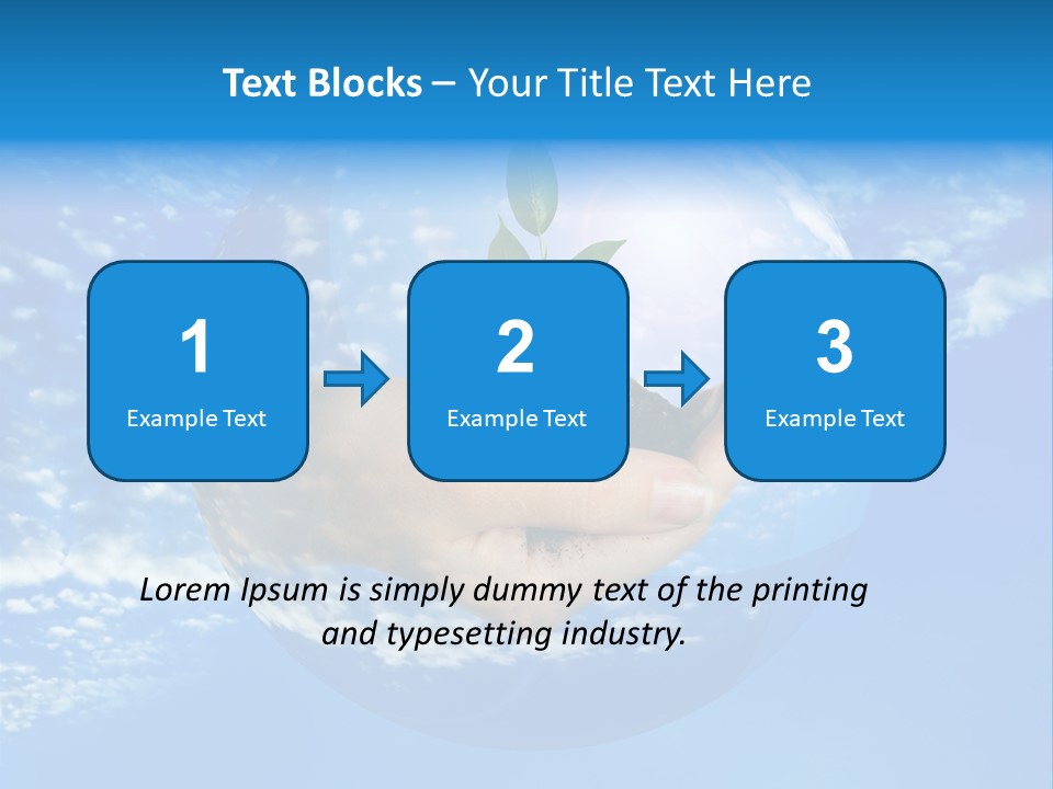 Team Blank Sign PowerPoint Template