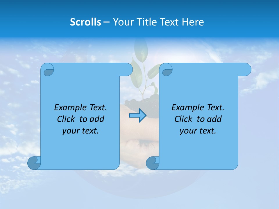 Team Blank Sign PowerPoint Template