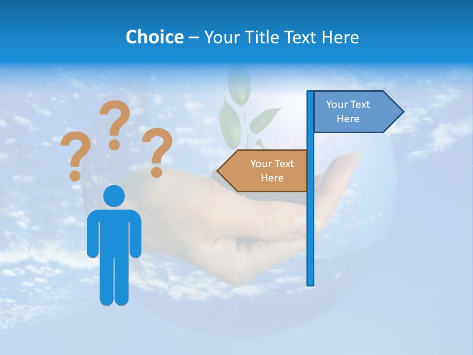 Team Blank Sign PowerPoint Template