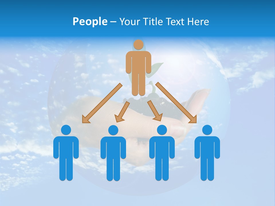 Team Blank Sign PowerPoint Template