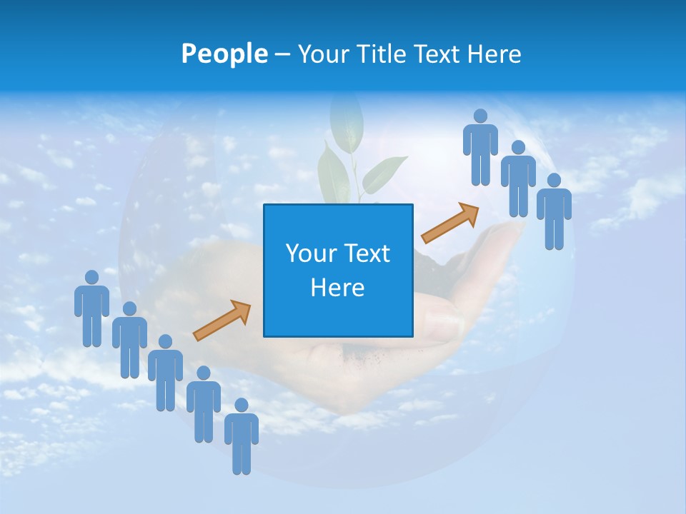 Team Blank Sign PowerPoint Template