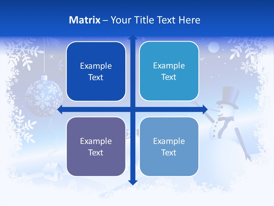 Star Antler Ball PowerPoint Template