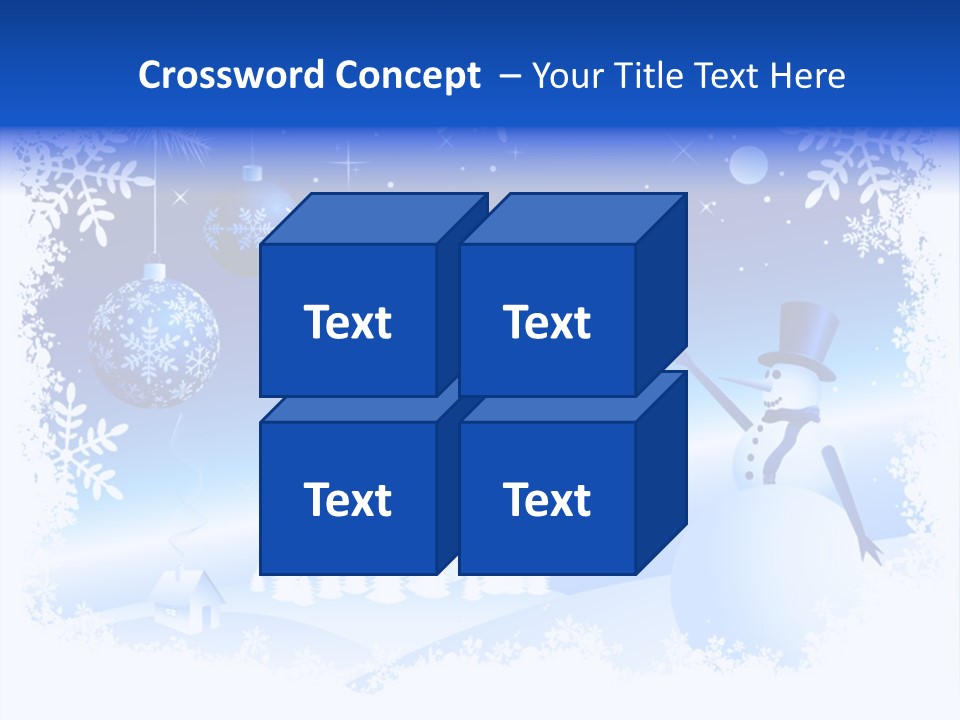 Star Antler Ball PowerPoint Template