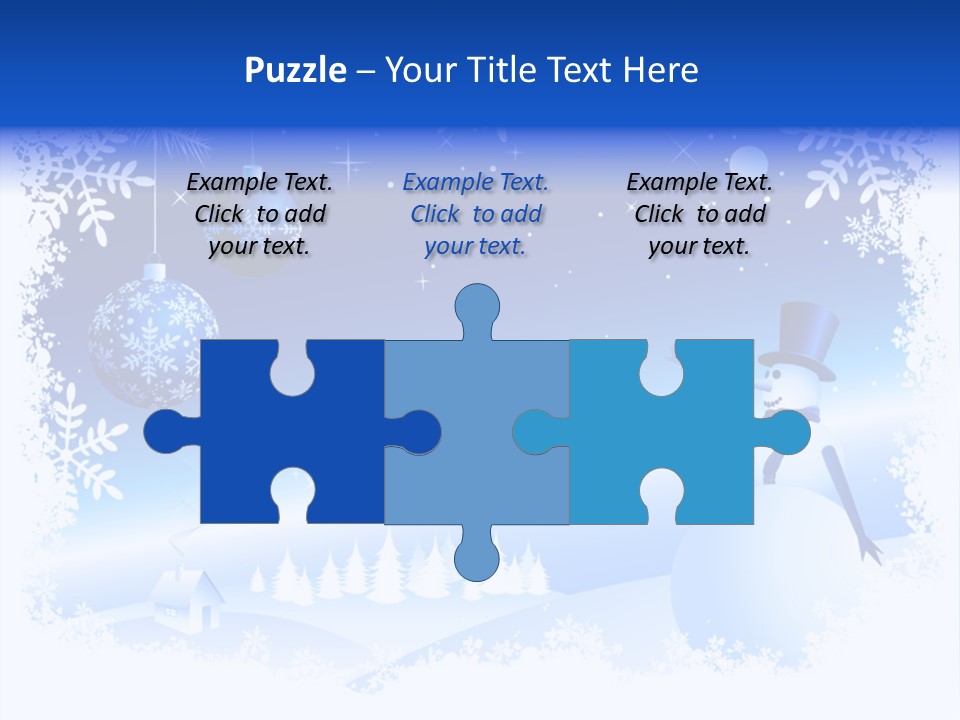 Star Antler Ball PowerPoint Template