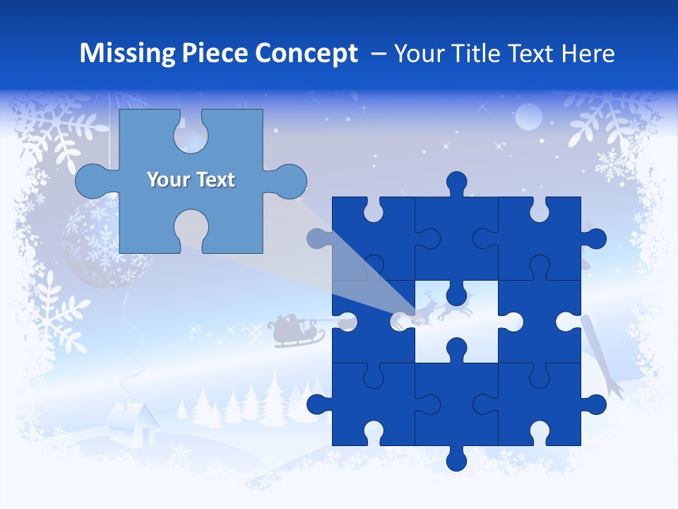 Star Antler Ball PowerPoint Template