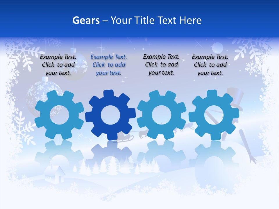 Star Antler Ball PowerPoint Template