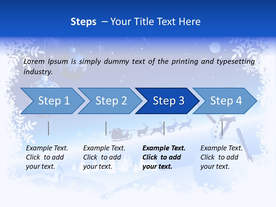 Star Antler Ball PowerPoint Template