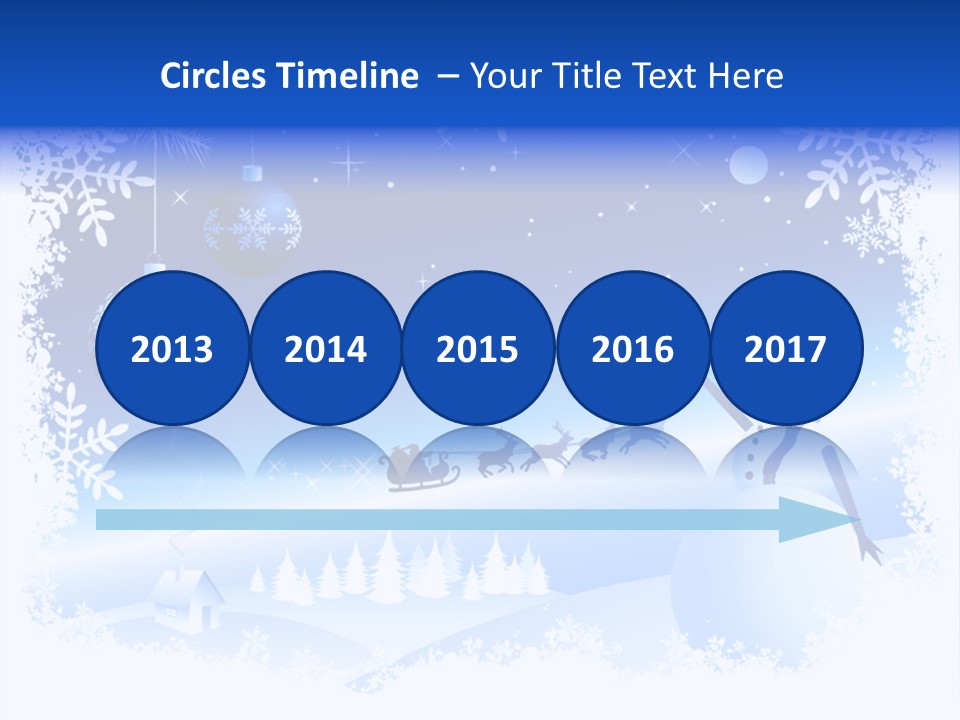 Star Antler Ball PowerPoint Template