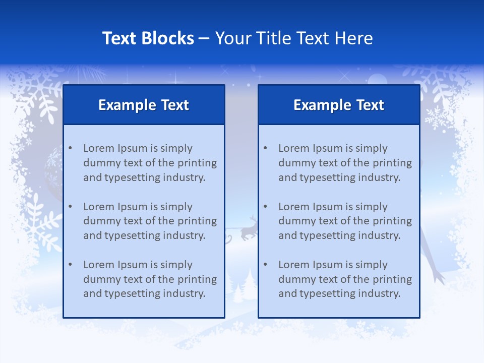 Star Antler Ball PowerPoint Template