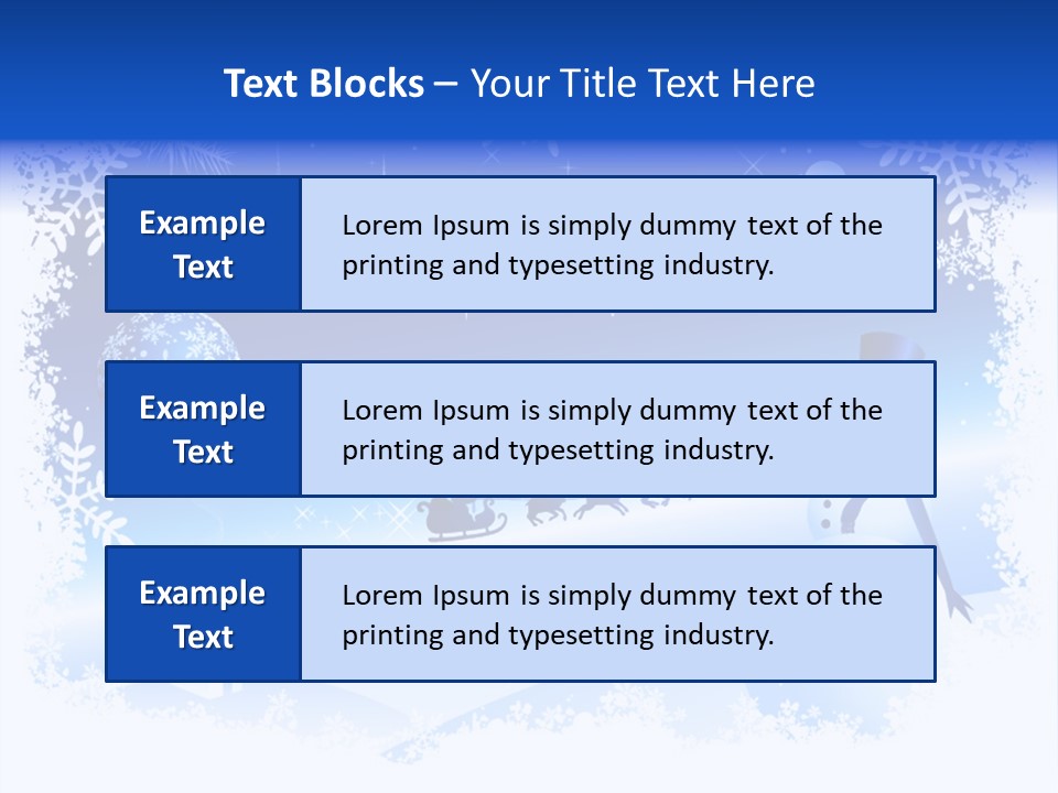 Star Antler Ball PowerPoint Template