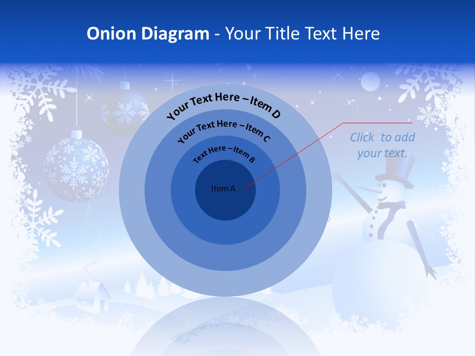 Star Antler Ball PowerPoint Template