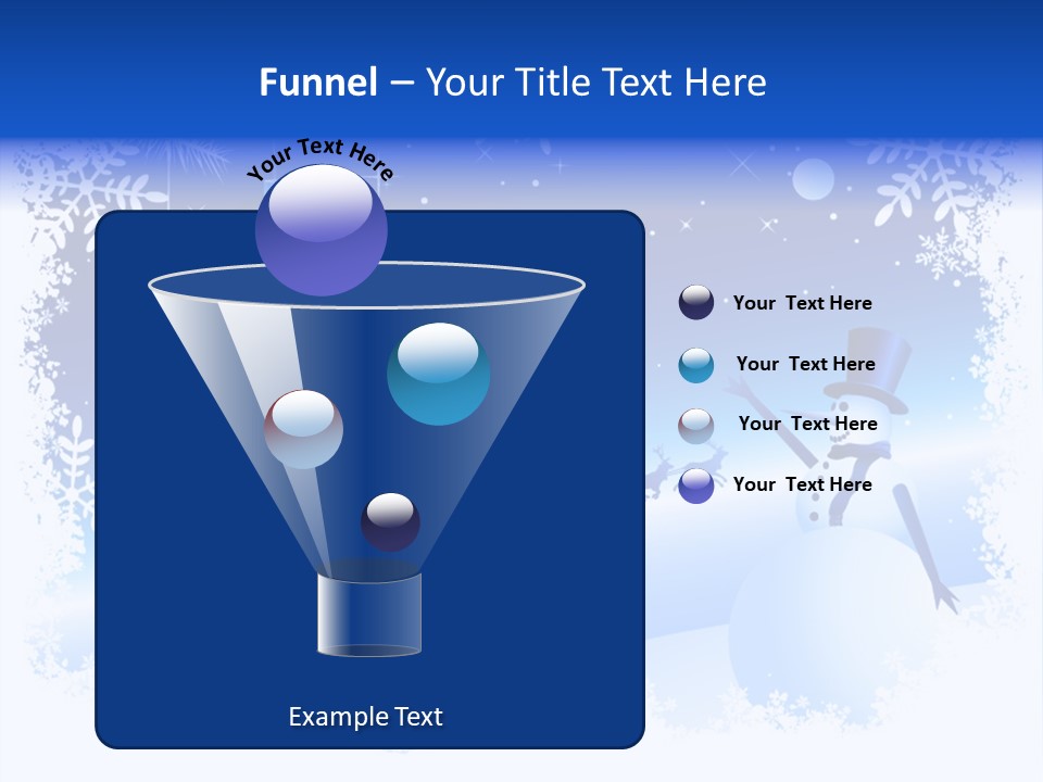 Star Antler Ball PowerPoint Template