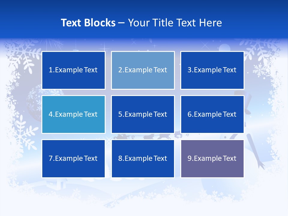 Star Antler Ball PowerPoint Template