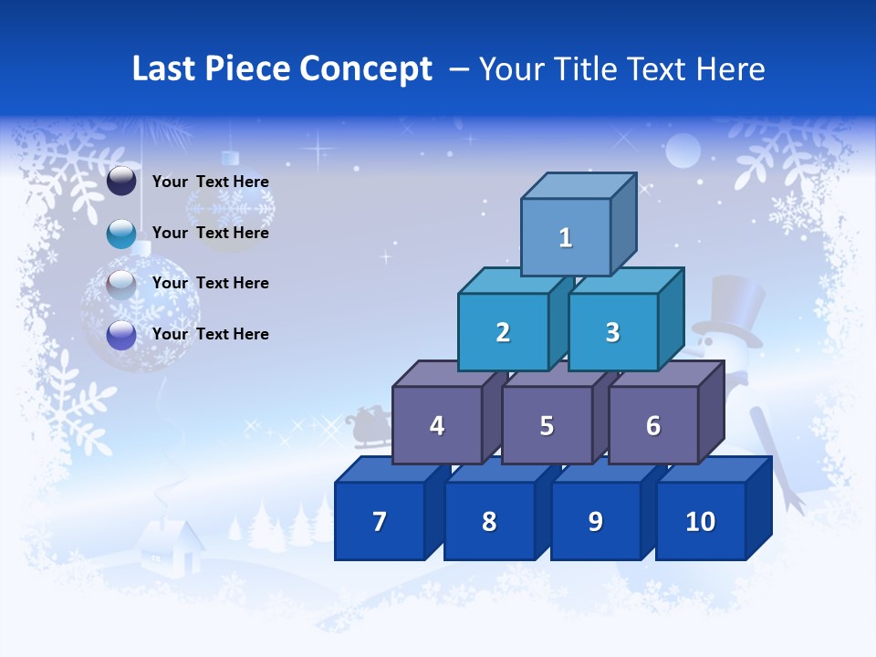 Star Antler Ball PowerPoint Template