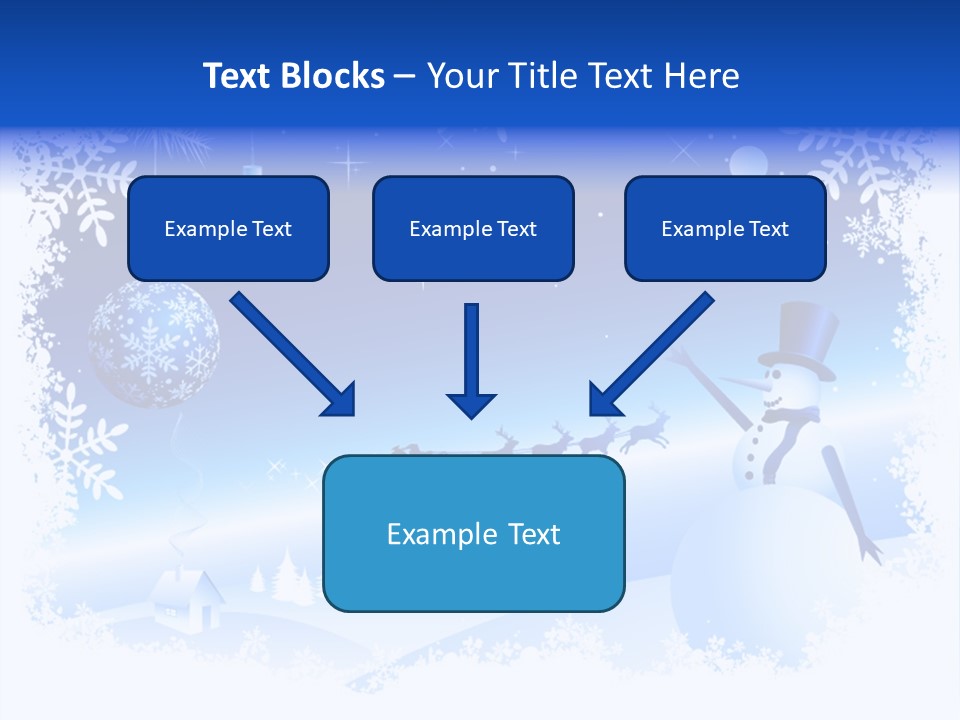 Star Antler Ball PowerPoint Template