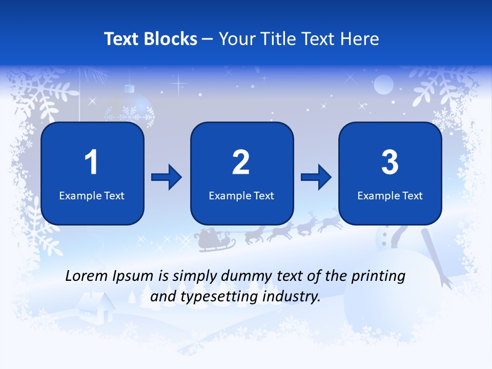 Star Antler Ball PowerPoint Template