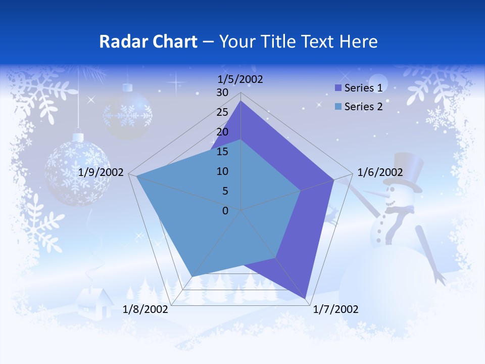 Star Antler Ball PowerPoint Template