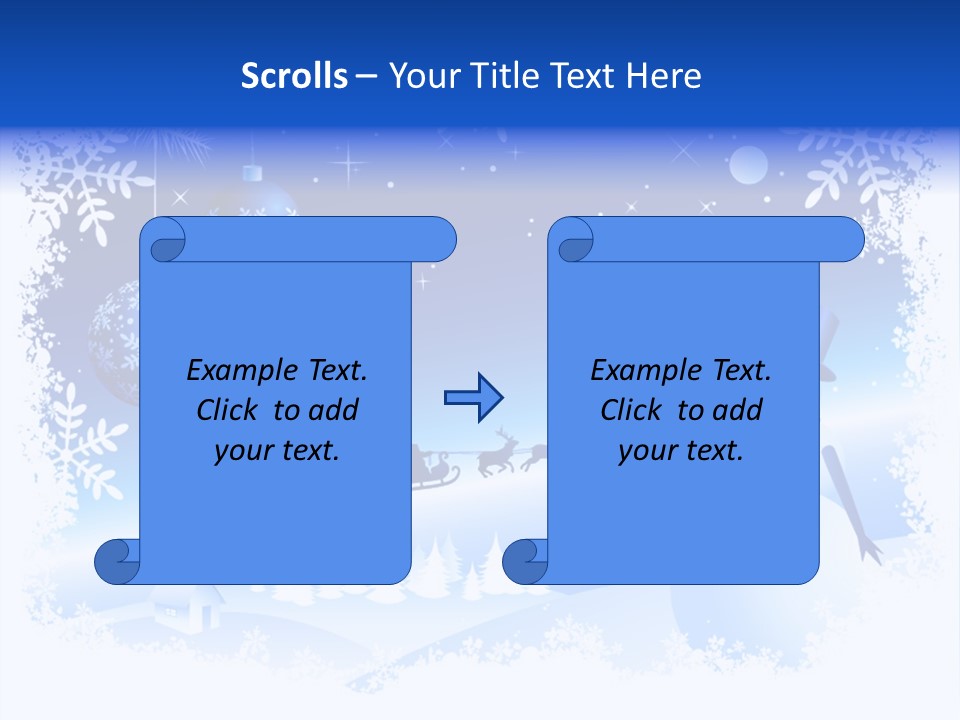 Star Antler Ball PowerPoint Template