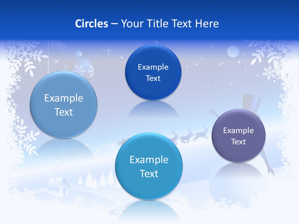 Star Antler Ball PowerPoint Template